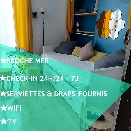Joli - Proche - Balcon Apartament *