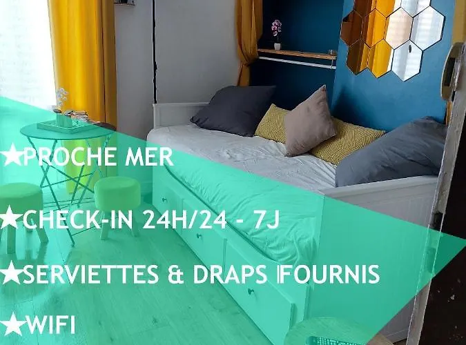 Joli - Proche - Balcon Apartament *